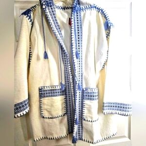 100% Wool Tunisian Coat